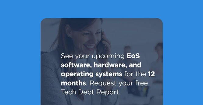 <p>Do you know your cyber risk from tech debt?</p>