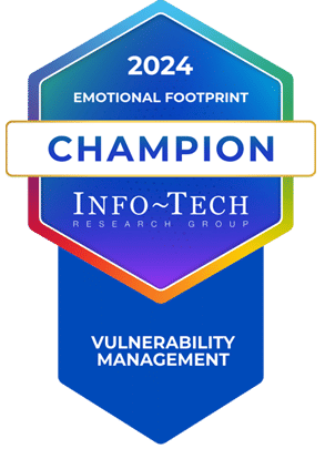 Info-Tech 2024 Vulnerability Management Tools – Qualys named Champion logo