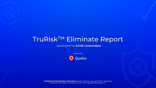 External Attack Surface Summary Report cover