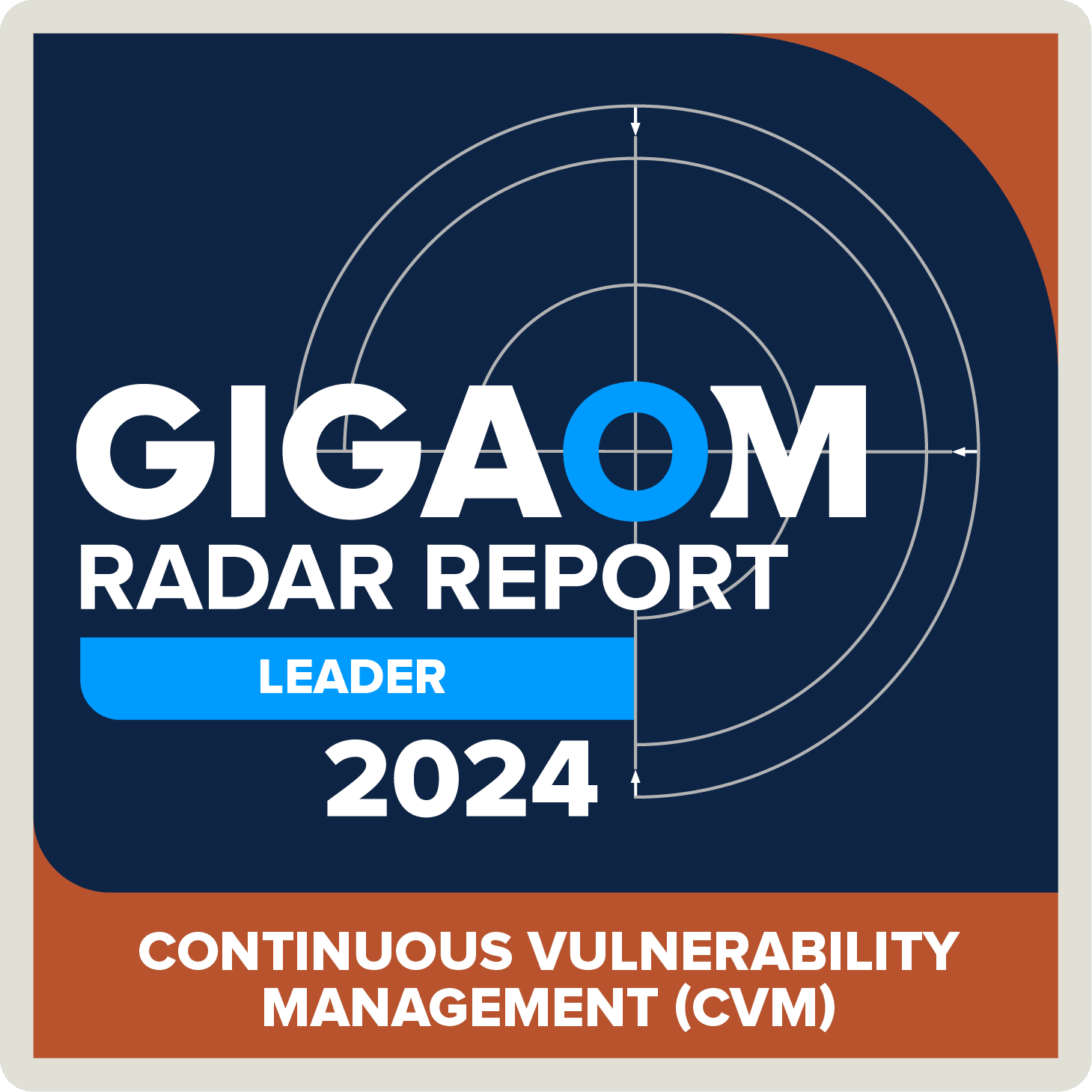 GigaOm Radar Report for CVM 2024 logo