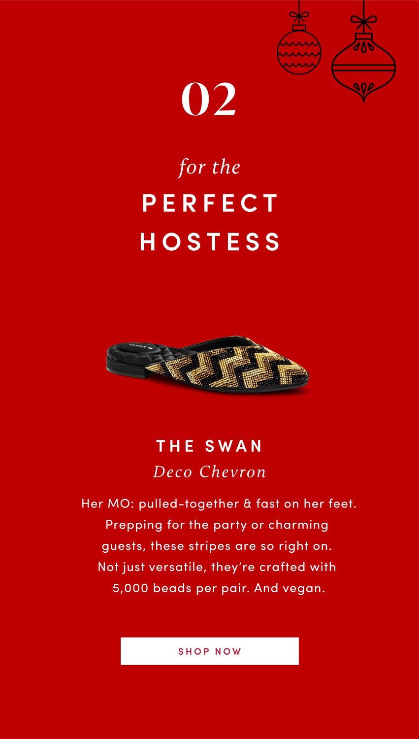 For the Perfect Hostess - shop The Swan >