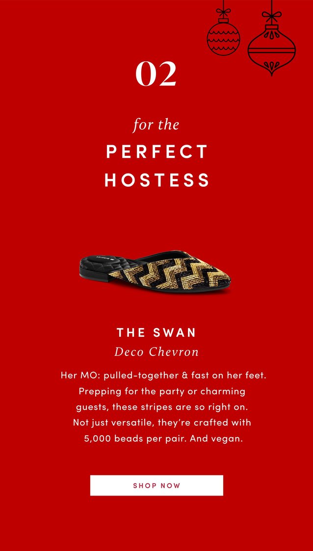 For the Perfect Hostess - shop The Swan >
