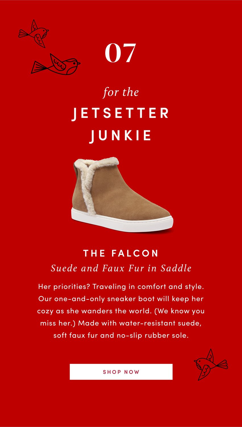 For the Jetsetter - shop The Falcon >