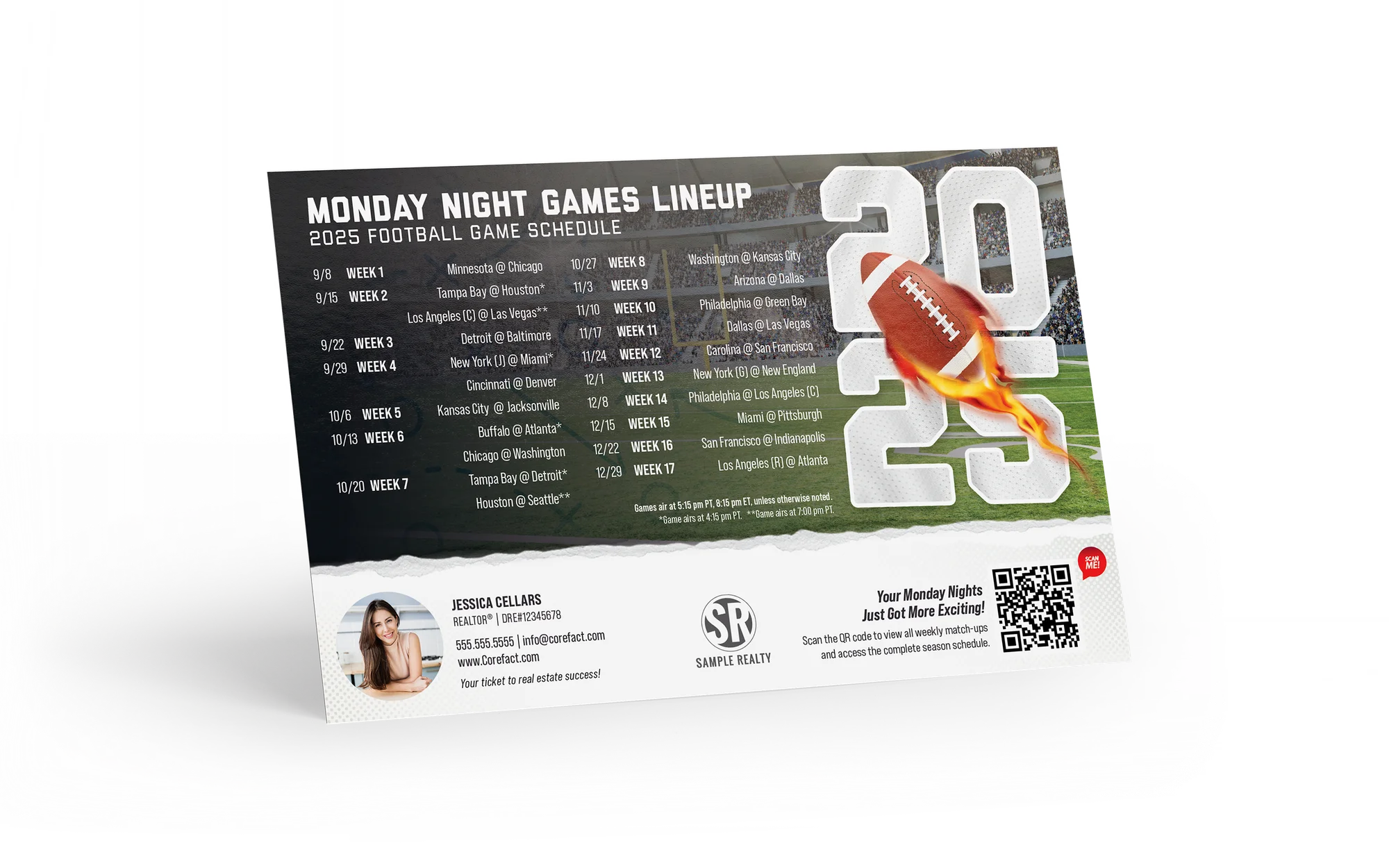 Football Schedules - 2025