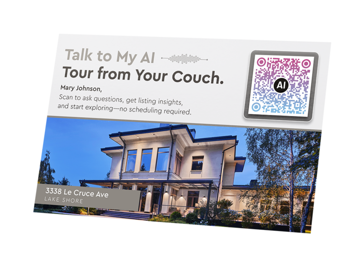 AI Postcard sample