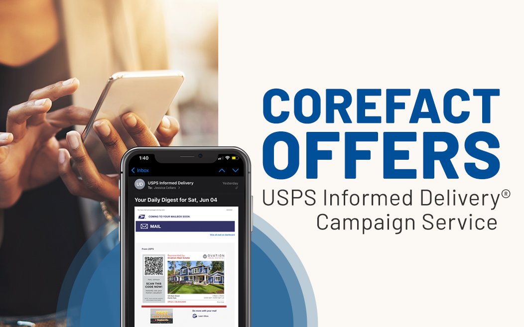 COrefact offers USPS Informed Delivery Campaign Service