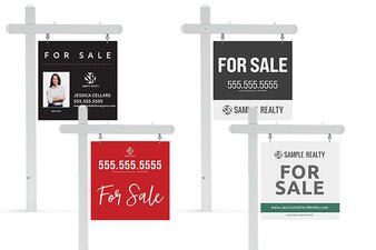 Yard Sign design samples