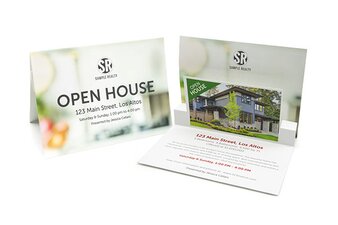 Pop-Up Cards open house design sample