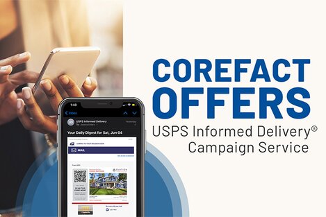 Corefact Offers USPS Informed Delivery Campaign Service