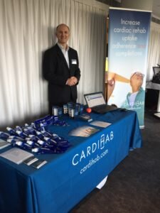 Cardihab CEO Gus Taddeo &amp; vendor exhibit at ACRA NSW/ACT 2017 annual scientific meeting