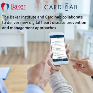 The Baker Institute and Cardihab collaborate to deliver new digital heart disease prevention and management approaches