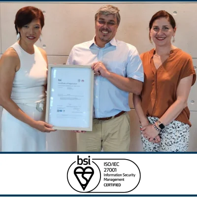 Cardihab receives ISO/IEC 27001 certification for Information Security Management Systems (ISMS)