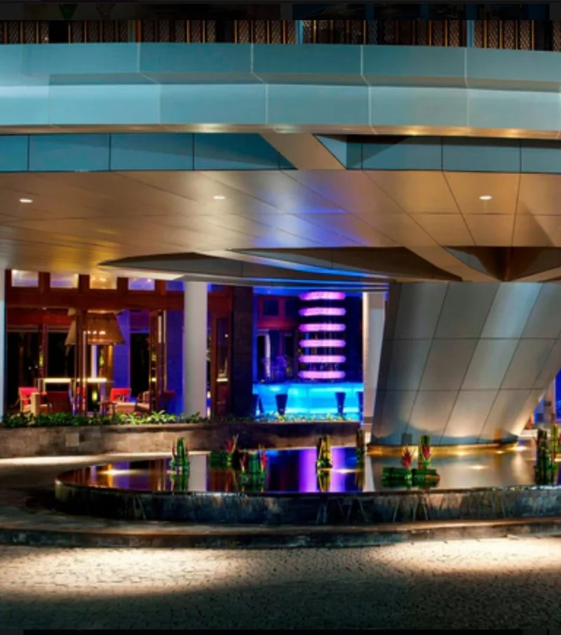 W Bali Modern Lobby and Bar Area