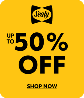 Sealy up to 50% off