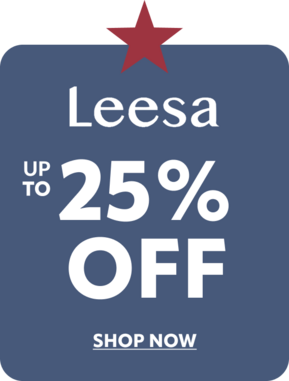 Lessa up to 25% off Shop Now