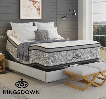 Kingsdown adjustable mattress set