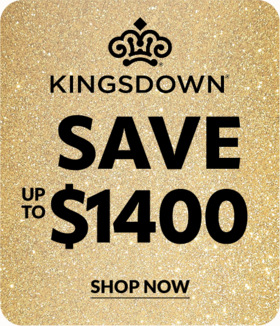 Kingsdown Save up to $1400