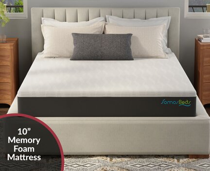 SomosBeds 10 inch memory foam mattress