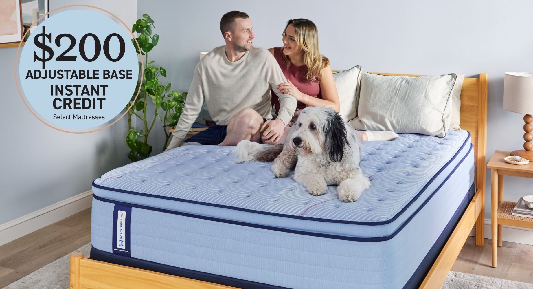 Tempur-pedic couple