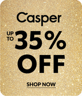 Casper up to 35% off
