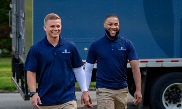 Sleep Outfitters delivery personel