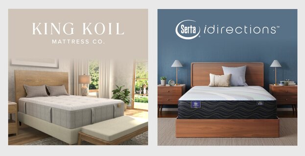 King Koil and Serta idirections mattress