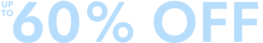 Up to 60% OFF