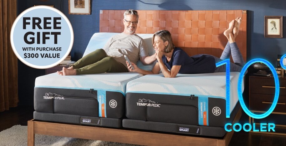 Tempur-pedic couple