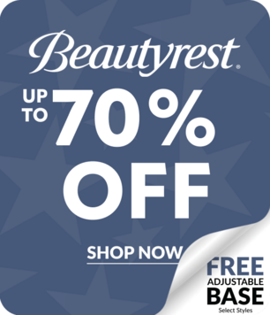 Beautyrest up to 70% off. Shop Now. Free adjustable base select styles.