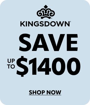 Kingsdown save up to $1400