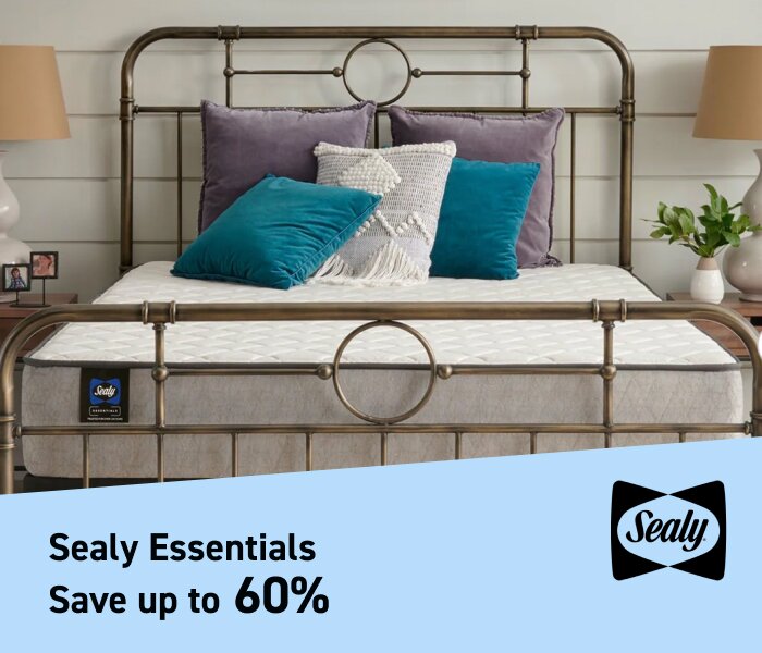 Sealy Essentials Save up to 60%