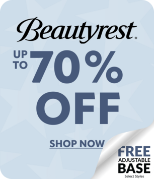 Beautyrest up to 70% off. Shop Now. Free adjustable base select styles.