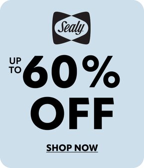 Sealy up to 60% off