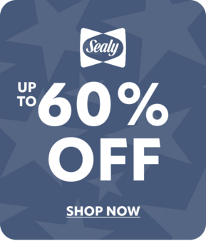 Sealy up to 60% off Shop Now