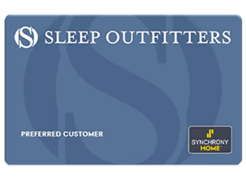 Sleep Outfitters Synchrony Financing Card