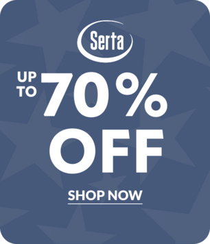 Serta up to 70% off Shop Now