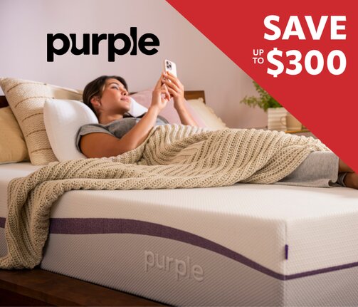 Purple save up to $300