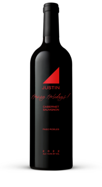 "Happy Holidays" Etched 2022 Cabernet Sauvignon