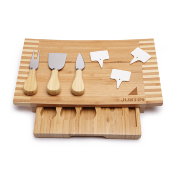 JUSTIN Concavo Cheese Board Set