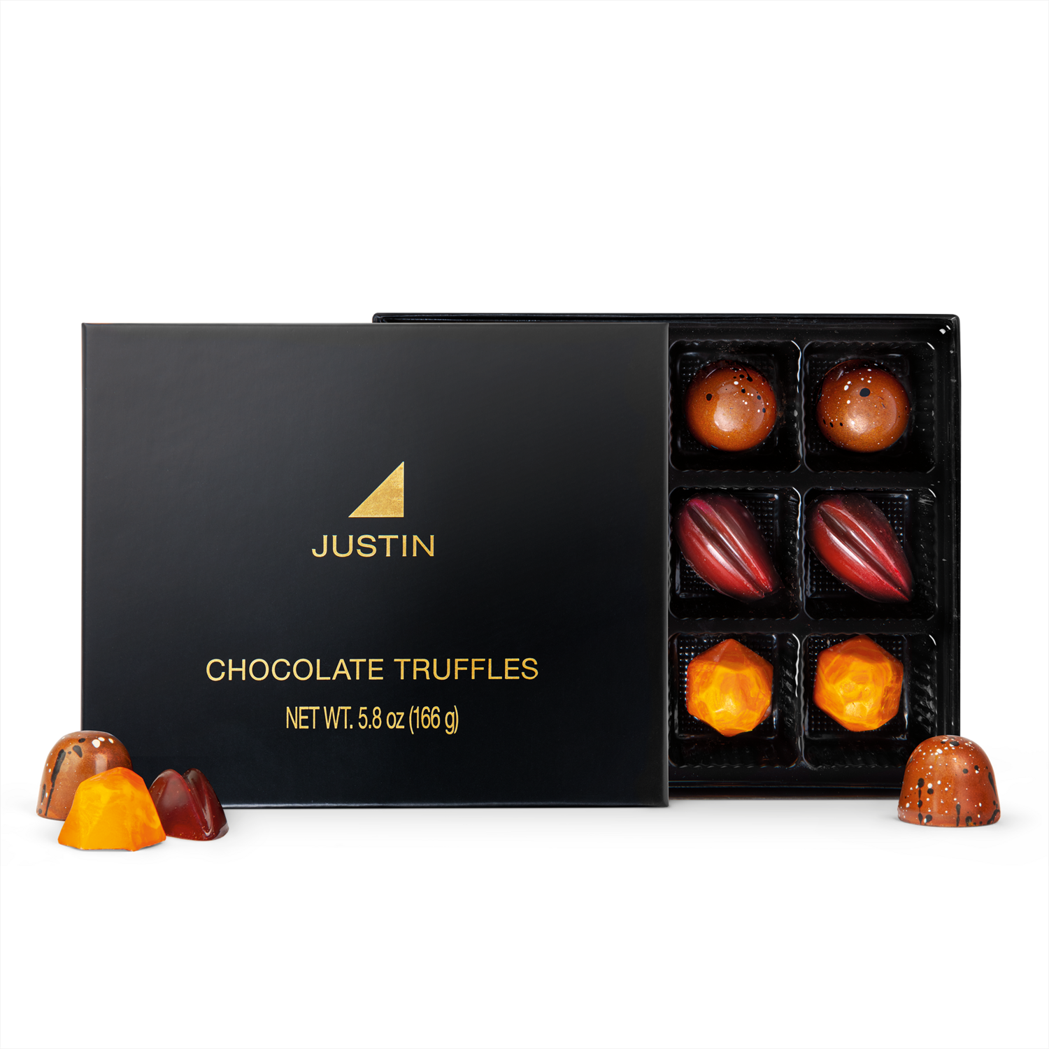 JUSTIN 12-Piece Chocolate Truffles