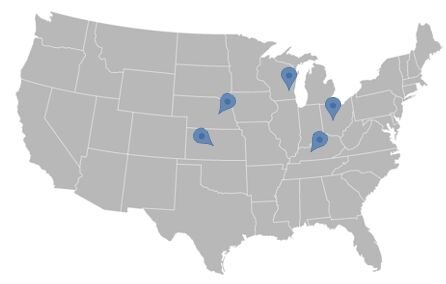 2023 Soltellus Field Trial Map