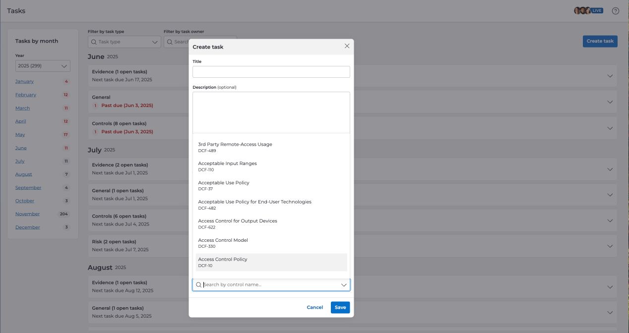 recurring tasks screenshot 1