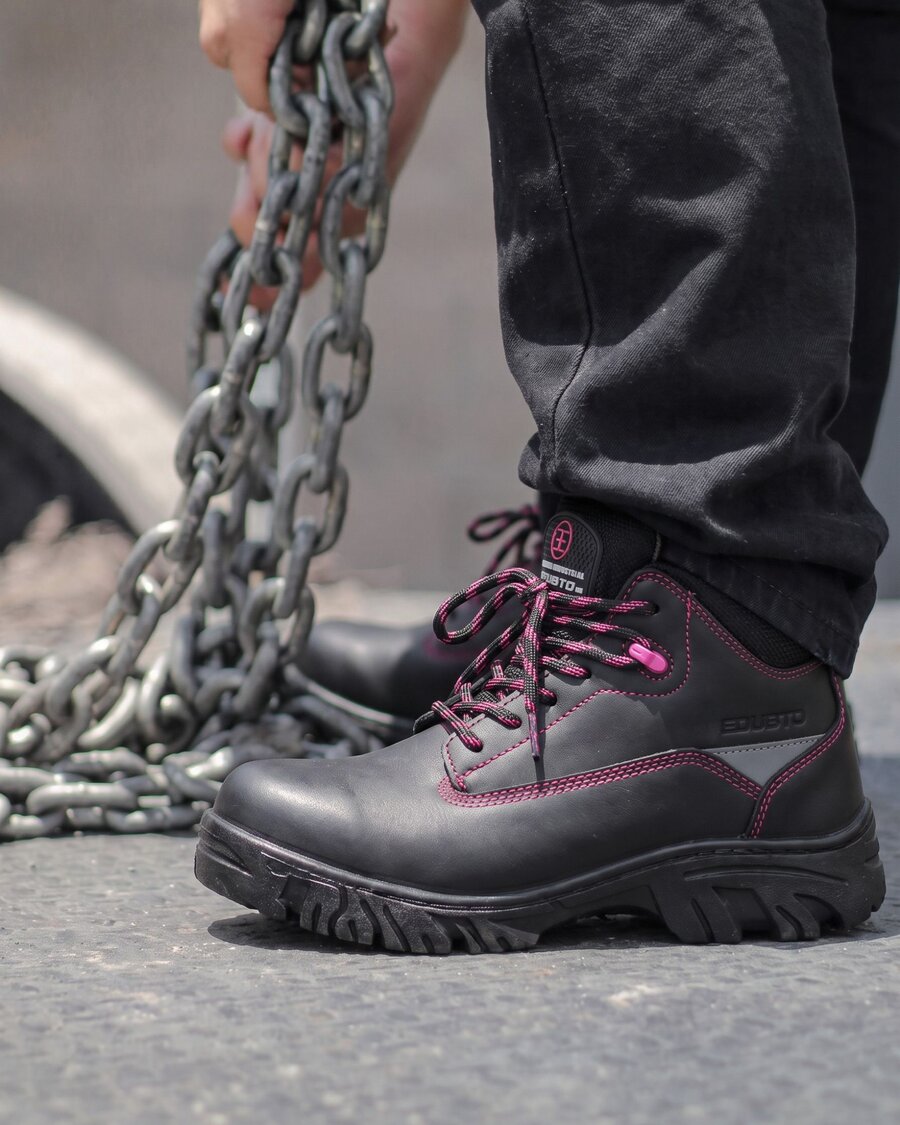 Bota Industrial 945 Negro Fiusha EDUBTO