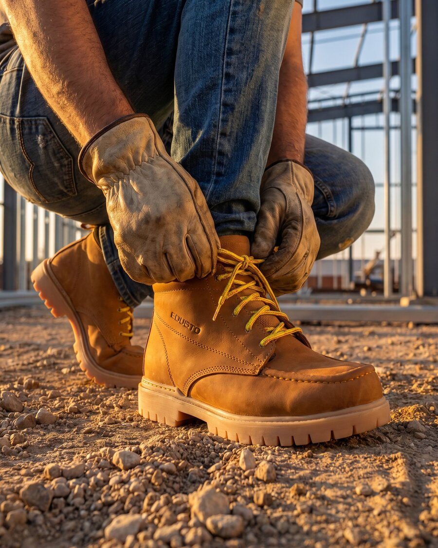 Bota Industrial 950 Miel EDUBTO