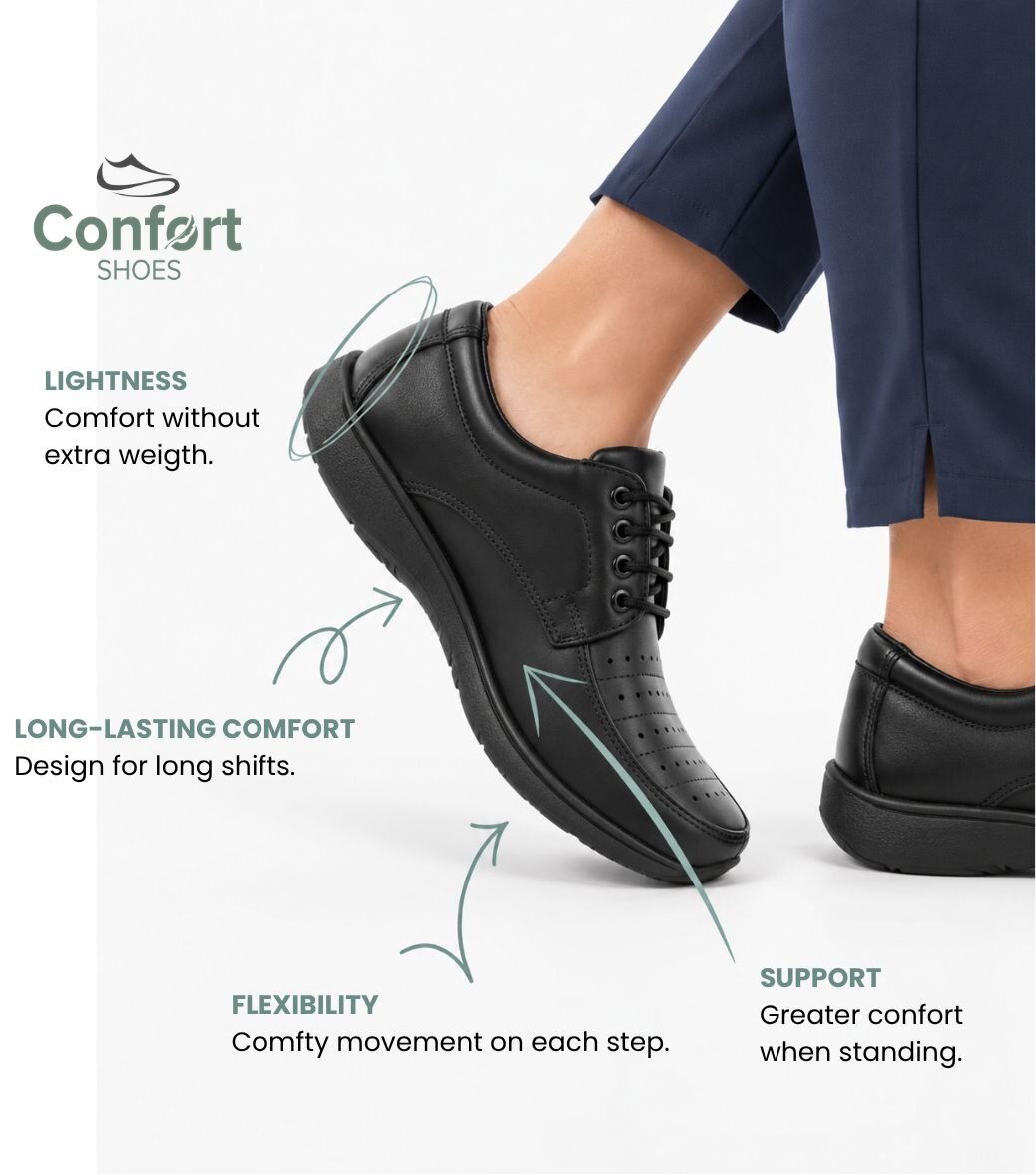 Confort Shoes comfortable footwear designed for long workdays