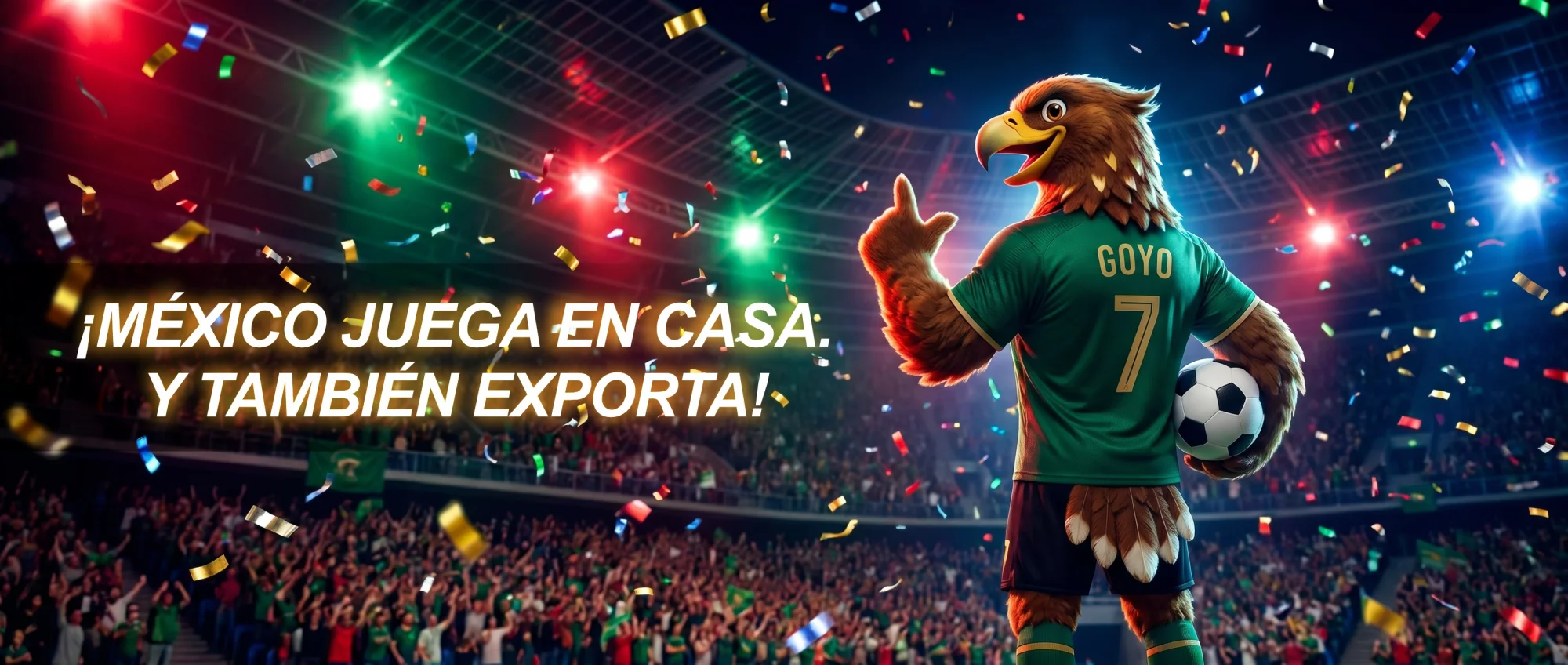 Banner Mundial 2026 Mall Gran México Export