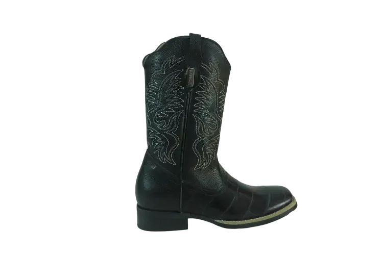 Bota Vaquera Piel Lizard