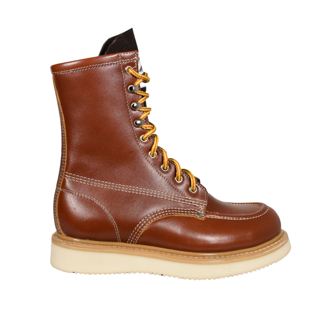 Mr. Sosa Cuatro Vientos Brown leather work boot