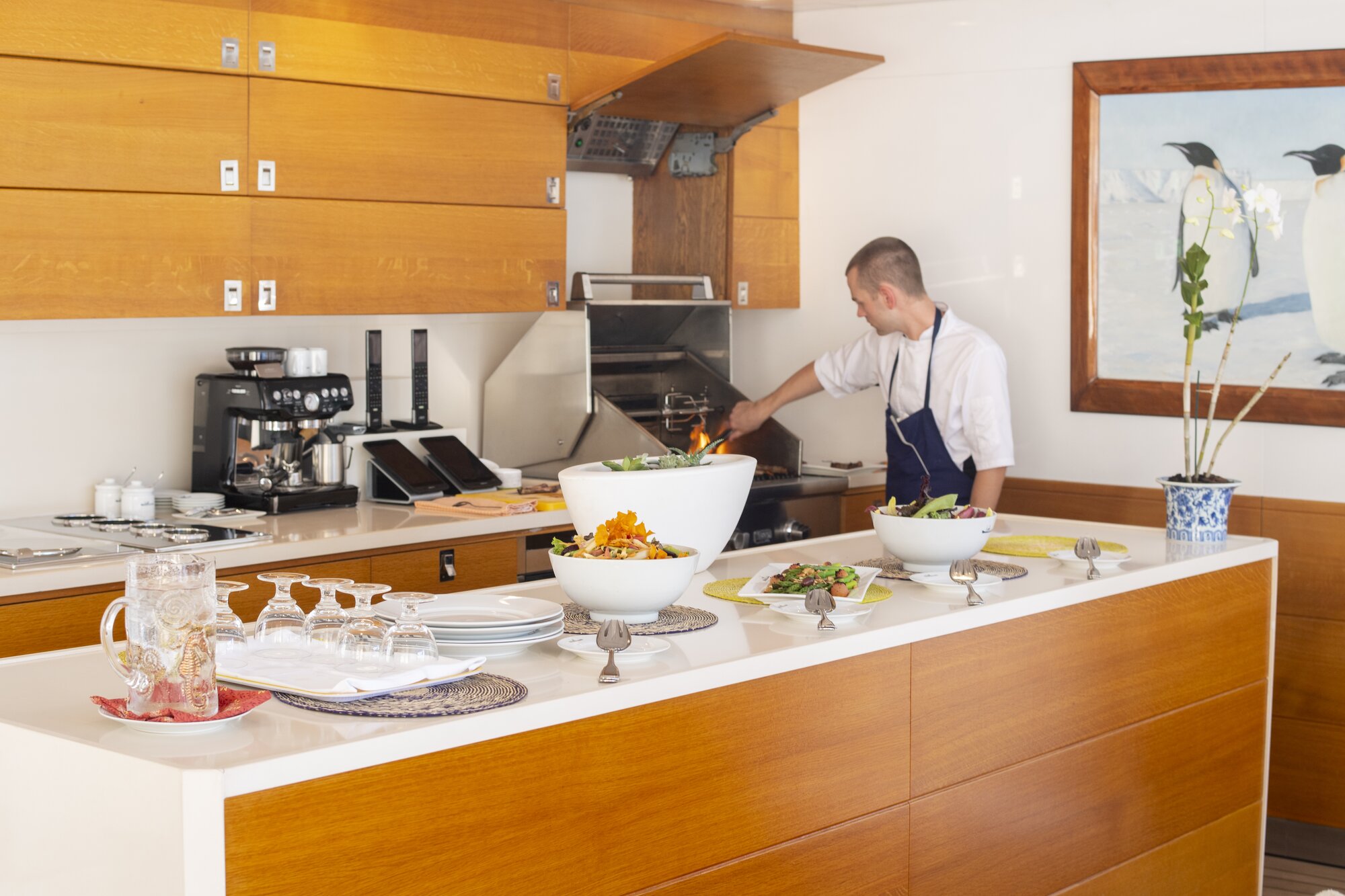 The crew makes the experience