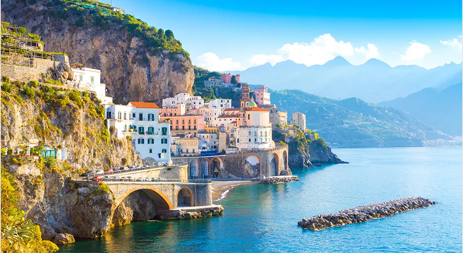 Amalfi Coast shoreline